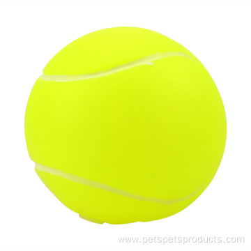 7.5cm vinyl tennis ball dog toy pet products